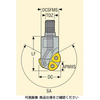 セコ・ツールズ・ジャパン フライス 金型用 R218.19ー1640.REー25HFA 1個（直送品）
