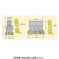 セコ・ツールズ・ジャパン フライス 金型用 R220.21ー0035ーLO06.6A 1個（直送品）