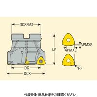 セコ・ツールズ・ジャパン フライス 金型用 R220.21ー0100ーR160.7A 1個（直送品）