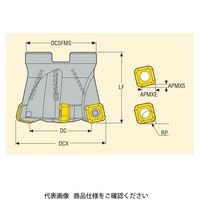 セコ・ツールズ・ジャパン フライス 金型用 R220.21ー0100ーSC12.5A 1個（直送品）