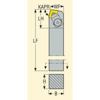 セコ・ツールズ・ジャパン 外径用ホルダー CCBNL2525M09 1個（直送品）