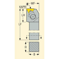 セコ・ツールズ・ジャパン 外径用ホルダー CTFNR2525M16 1個（直送品）