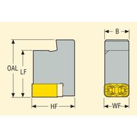 セコ・ツールズ・ジャパン 外径用ホルダー CTーPLFNL3219ー19 1個（直送品）