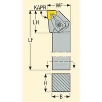 セコ・ツールズ・ジャパン 外径用ホルダー DCLNL4040R19ーM 1個（直送品）