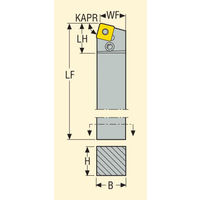 セコ・ツールズ・ジャパン 外径用ホルダー PSBNL5050S25 1個（直送品）