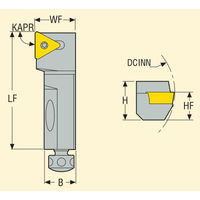 セコ・ツールズ・ジャパン 外径用ホルダー STGCR16CAー16 1個（直送品）