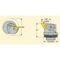 セコ・ツールズ・ジャパン 旋削 MDT用チップ GL40ーDDUNLー27032ー11 1個（直送品）