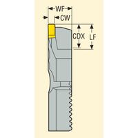 セコ・ツールズ・ジャパン 旋削 MDT用ホルダー V21ーCMR1304R050032 1個（直送品）