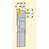 セコ・ツールズ・ジャパン 旋削 MDT用ホルダー V21ーCOR1303R030017 1個（直送品）
