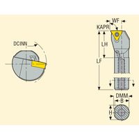 セコ・ツールズ・ジャパン 内径用ホルダー A25RーSTFCL16 1個（直送品）