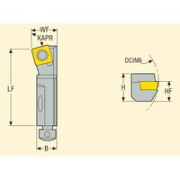 セコ・ツールズ・ジャパン 内径用ホルダー SSKCL10CAー09 1個（直送品）