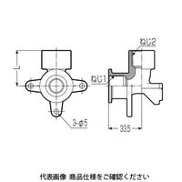 未来工業 座付給水栓エルボ GSEZRM-20 1個（直送品）
