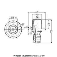 未来工業 床下取付けアダプター SZDM-13A-15T 1個（直送品）