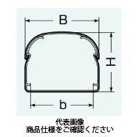 未来工業 スッキリラインE(エアコン配管用ダクト) GK-80E22K 1個（直送品）