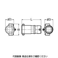未来工業 コンビネーションカップリング MFGN-42 1個（直送品）