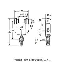 未来工業 C形鋼用（シングルローラー） CK-83BZZ 1個（直送品）