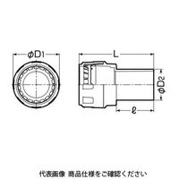 未来工業 ミラレックスF用 アダプター FEKH-65BA 1個（直送品）