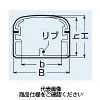 未来工業 モールダクト(屋外用)(ケーブル配線保護カバー) リブ付 MDH-70M 1個（直送品）