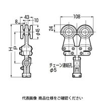 未来工業 ハンガーレール用（ダイケン4号用） CK-53WD4 1個（直送品）