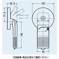 未来工業 ボックスアッター2 センター探知器(金属探知器) BUT-2 1個（直送品）