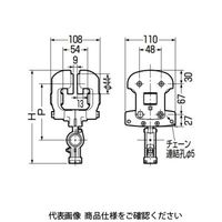 未来工業 H形鋼用 CK-232 1個（直送品）
