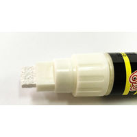 KMA 蛍光ボードマーカー(太)白色4本セット K-OP-1004 1セット（直送品）