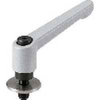 鍋屋バイテック クランプレバー（長穴用座金） LDM-6-25-LWP20-BK（直送品）