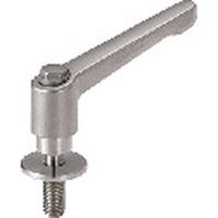 鍋屋バイテック クランプレバー（長穴用座金） LDMS-5-32-LWP20-AS（直送品）