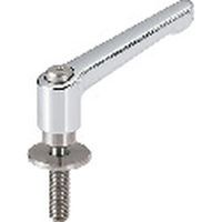 鍋屋バイテック クランプレバー（長穴用座金） LDMS-5-32-LWP20-CR（直送品）