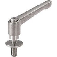 鍋屋バイテック クランプレバー（長穴用座金） LDMS-8-32-LWP25-NI（直送品）