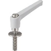 鍋屋バイテック クランプレバー（長穴用座金） LEMS-6-25-LWP20-OR（直送品）