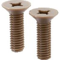 鍋屋バイテック 樹脂ねじ（十字穴付き皿小ねじ） SPE-M2-4-F　1袋(20本入)（直送品）