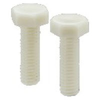 鍋屋バイテック会社 樹脂ねじ(六角ボルト) SPA-M10-20-H 1袋(5本)（直送品）