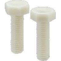 鍋屋バイテック 樹脂ねじ（六角ボルト） SPA-M16-50-H（直送品）