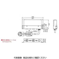 アメリカン電機 抜止形 コンセントバー2個口 HKC0540PT 1個（直送品）
