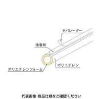 イノアック住環境 ライトチューブ肉厚20mm品 ワンタッチタイプ TKSGー25P 15本入 1箱(15本)（直送品）
