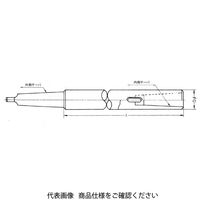 田倉工具製作所 ロングドリルソケット 4X4X500X623 1個（直送品）