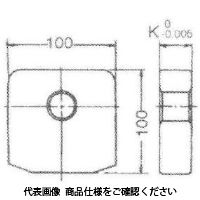 田倉工具製作所 段取用取付工具基準ブロック K22 1個（直送品）