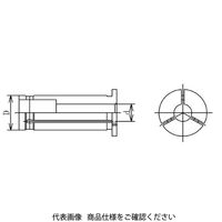 田倉工具製作所 ストレートコレット C208 1個（直送品）