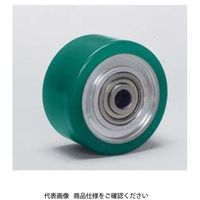 シシクSISIKUアドクライス 低床重荷重用キャスタ自在旋回ストッパー付 HJBー50 BーU HJB-50B-U 1セット(4個)（直送品）