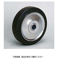 シシクSISIKUアドクライス 緩衝スプリングキャスター(センターコイルタイプ)固定ストッパー付 SAKBー200W 1セット(4個)（直送品）