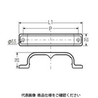 未来工業 ダ円連サドル VOT2-7 1セット（50個）（直送品）