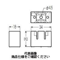 未来工業 架台(樹脂製)1点止め GSHK-S 1セット(20個)（直送品）