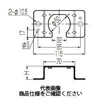 未来工業 調整座金2点止め GS-111-H 1セット（20個）（直送品）
