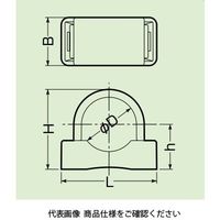 未来工業 PF・VE兼用台付サドル PF・VE兼用台付サドル用スペーサー SPFS-22M 1セット（200個）（直送品）