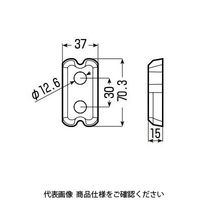 未来工業 塗代固定具（鉄製器具用塗代カバー用） PCF-210-K 1セット（10セット）（直送品）