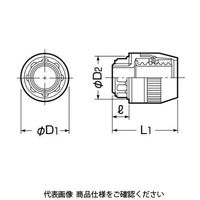 未来工業 マシンフレキコネクタ MFPK-14SM 1セット（10個）（直送品）