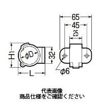 未来工業 冷媒管クリップサドル（壁面用） BWCY-5S 1セット（10個）（直送品）