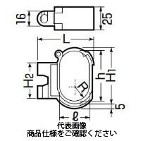 未来工業 冷媒管クリップ（3分ボルト（W3/8）用） BWCT-23B3 1セット（10個）（直送品）
