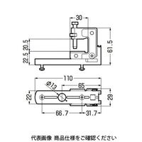 未来工業 感知器専用台座（H・L・C形鋼用） K-HLC 1セット（10個）（直送品）